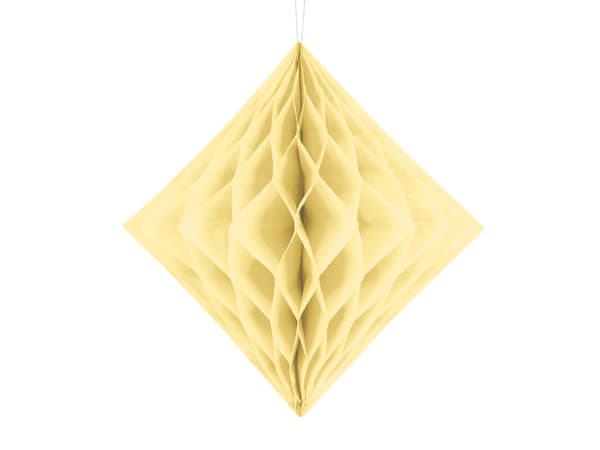 Blottingpapir diamant, creme, 30 cm (1 æske / 50 pakker)