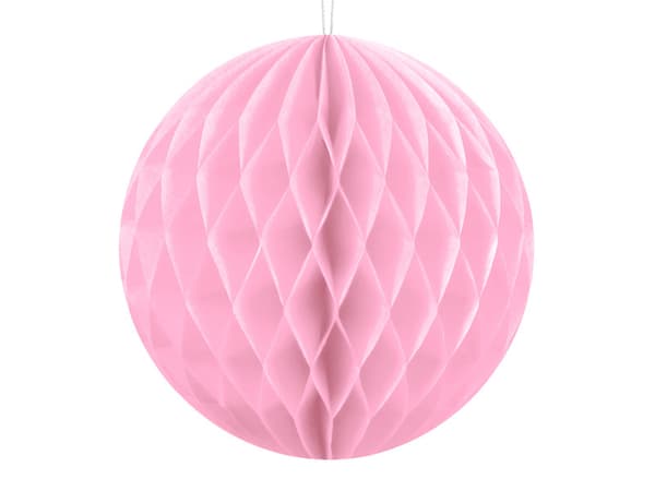 Silkespappersboll, ljusrosa, 10 cm (1 förpackning / 50 st.)