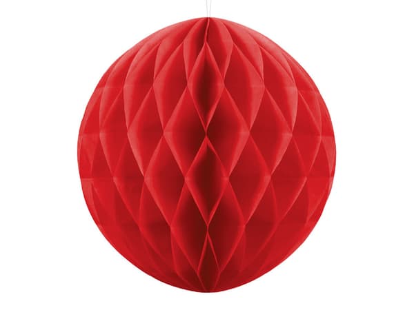 Imeytyspaperipallo, punainen, 30 cm