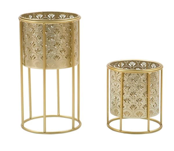 FURNLUX KRUKHÅLLARE GULDGULD 21CM (2 ST)