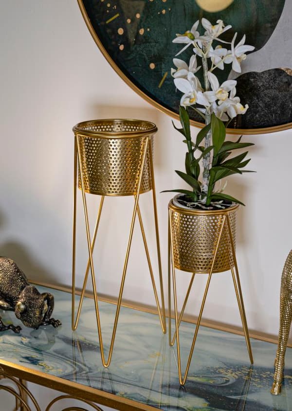 FURNLUX GRYTLAPP GLAT GULD 21CM (2 ST)