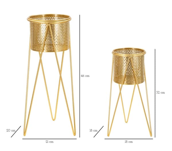 FURNLUX GRYTLAPP GLAT GULD 21CM (2 ST)