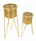 Miniatyrbild 2 av 6: FURNLUX GRYTLAPP GLAT GULD 21CM (2 ST)