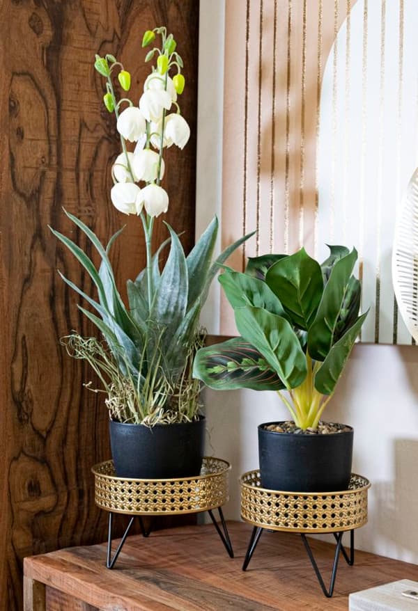 FURNLUX KRUKHÅLLARE BOSSY SVART 21CM (2 ST)
