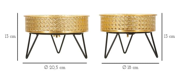 FURNLUX KRUKHÅLLARE BOSSY SVART 21CM (2 ST)