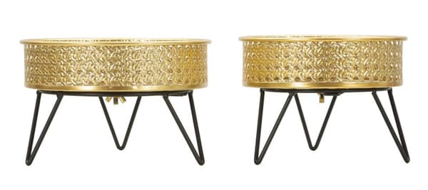 FURNLUX KRUKHÅLLARE BOSSY SVART 21CM (2 ST)