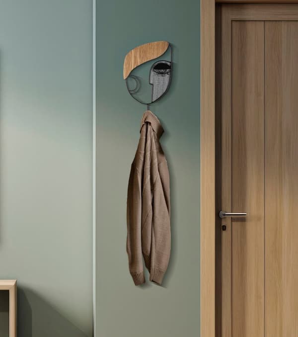 FURNLUX HÄNGARE PIKASSY SVART 16CM