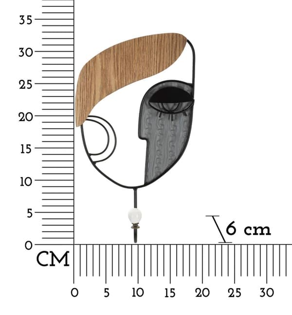 FURNLUX HÄNGARE PIKASSY SVART 16CM