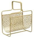 Miniatyrbild 1 av 10: FURNLUX TIDSKRIFTSHÅLLARE GLAMORÖS GULD 37CM