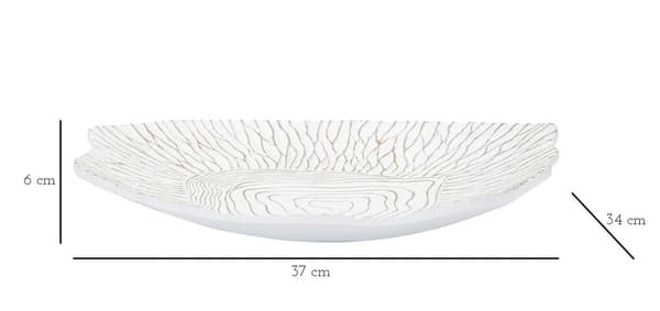 FURNLUX DEKORATION POLYRESIN BEIGE 37CM
