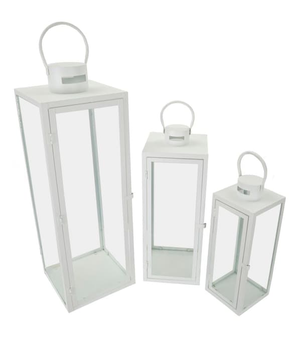 FURNLUX DEKORATIONSLYKTA VIT 22CM (3 ST)