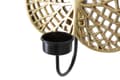 Miniatyrbild 3 av 6: FURNLUX LJUSSTAKE LOTUS GULD 20CM