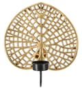 Miniatyrbild 1 av 6: FURNLUX LJUSSTAKE LOTUS GULD 20CM