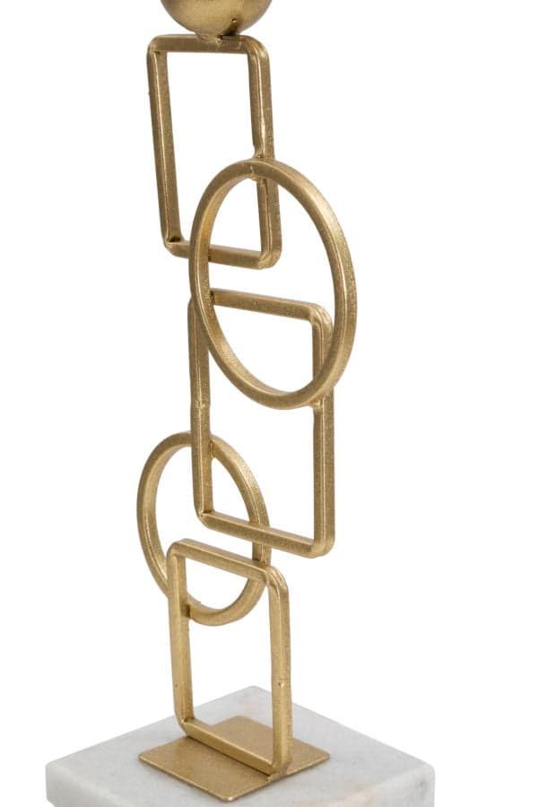 FURNLUX LJUSSTAKE MARIE GULD 13CM