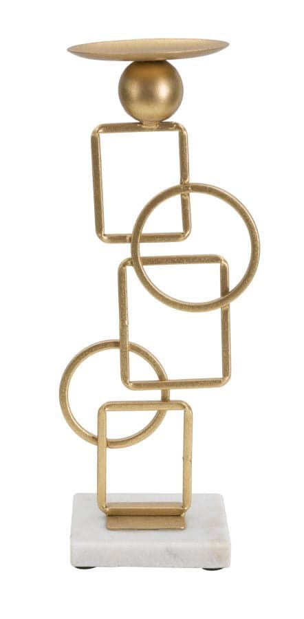 FURNLUX LJUSSTAKE MARIE GULD 13CM