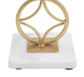 Miniatyrbillede 3 af 6: FURNLUX LYSESTAGE STJERNE GULD 10CM