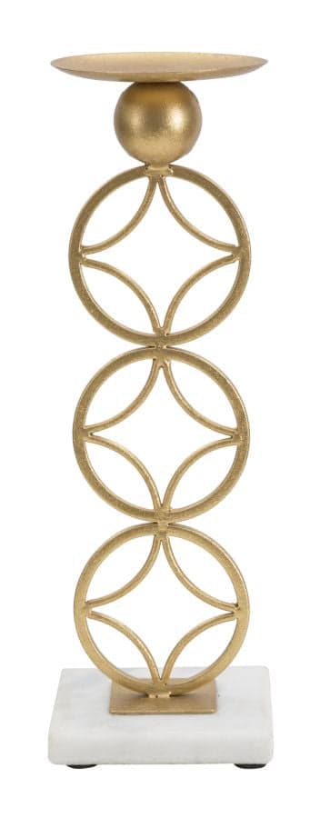 FURNLUX LYSESTAGE STJERNE GULD 10CM