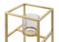 Miniatyrbild 3 av 5: FURNLUX LJUSSTAKE ELEGANT GULD 15CM