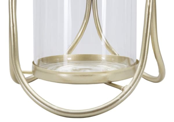 FURNLUX LJUSSTAKE GLOXY GULD 16CM
