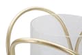 Miniatyrbild 4 av 6: FURNLUX LJUSSTAKE GLOXY GULD 16CM