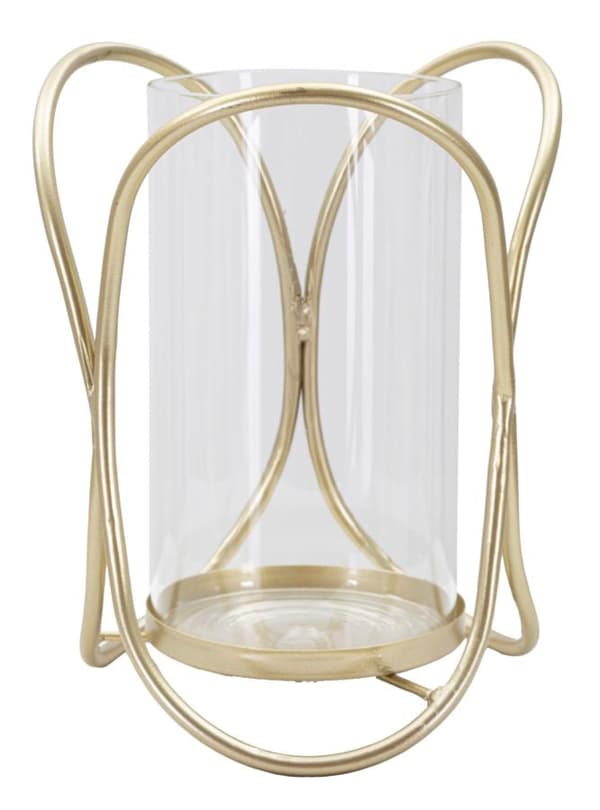FURNLUX LJUSSTAKE GLOXY GULD 16CM