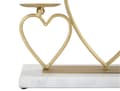 Miniatyrbild 4 av 7: FURNLUX LJUSSTAKE HJÄRTA GULD 30CM