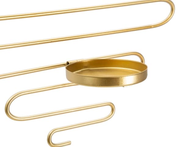 FURNLUX LJUSSTAKE ALI GULD 33CM (2 ST)