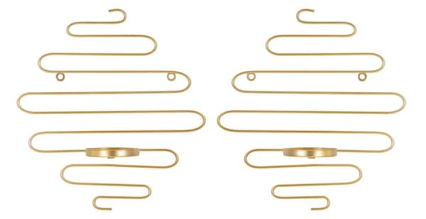 FURNLUX LJUSSTAKE ALI GULD 33CM (2 ST)