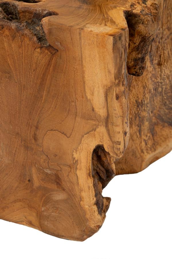 FURNLUX DEKORATION TEAK BRUN 17CM