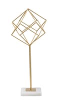 Miniatyrbild 1 av 6: FURNLUX DEKORATIONSKUB GULD 16CM