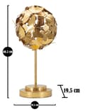 Miniatyrbild 6 av 6: FURNLUX DEKORATION FJÄRIL GULD 20CM