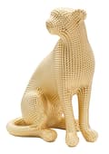Miniatyrbild 3 av 7: FURNLUX DEKORATION LEOPARD GULD 23CM