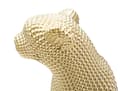 Miniatyrbild 5 av 7: FURNLUX DEKORATION LEOPARD GULD 23CM