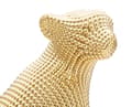 Miniatyrbild 2 av 7: FURNLUX DEKORATION LEOPARD GULD 23CM