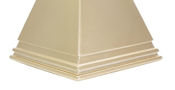 FURNLUX DEKORATION PIRAMID GULD 12CM