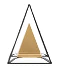 Miniatyrbild 5 av 7: FURNLUX DEKORATION PIRAMID GULD 15CM