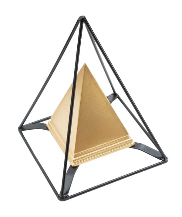 FURNLUX DEKORATION PIRAMID GULD 15CM