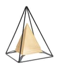 Miniatyrbild 1 av 7: FURNLUX DEKORATION PIRAMID GULD 15CM