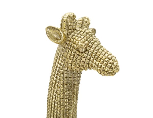 FURNLUX DEKORATION GIRAFF GULD 20CM