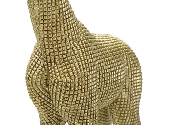 FURNLUX DEKORATION GIRAFF GULD 20CM