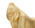 Miniatyrbild 3 av 6: FURNLUX DEKORATION GORILLA GULD 30CM