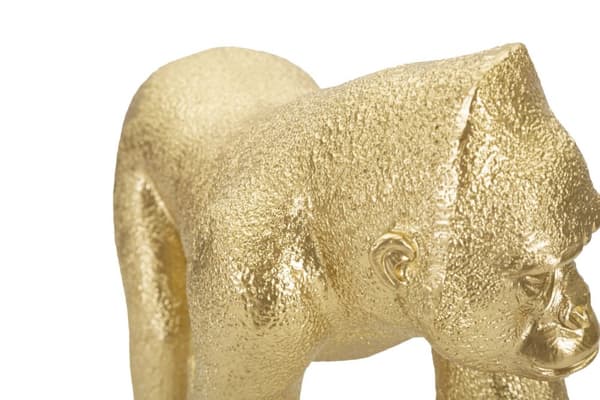 FURNLUX DEKORATION GORILLA GULD 30CM