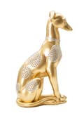 Miniatyrbild 2 av 6: FURNLUX DEKORATION HUND GULD 20CM