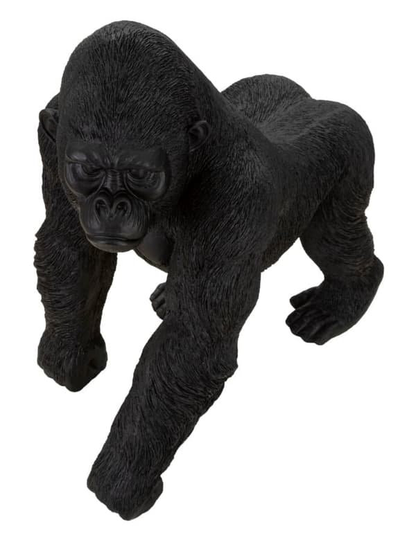 FURNLUX DEKORATION GORILLA SVART 35CM