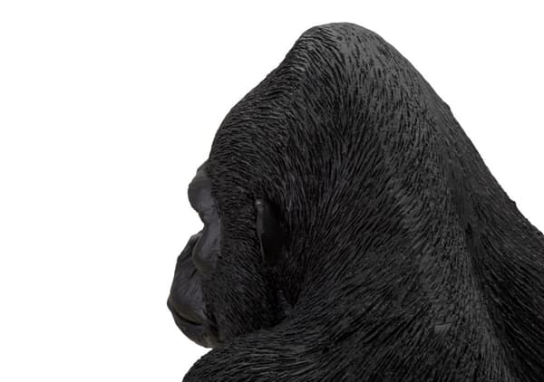 FURNLUX DEKORATION GORILLA SVART 35CM