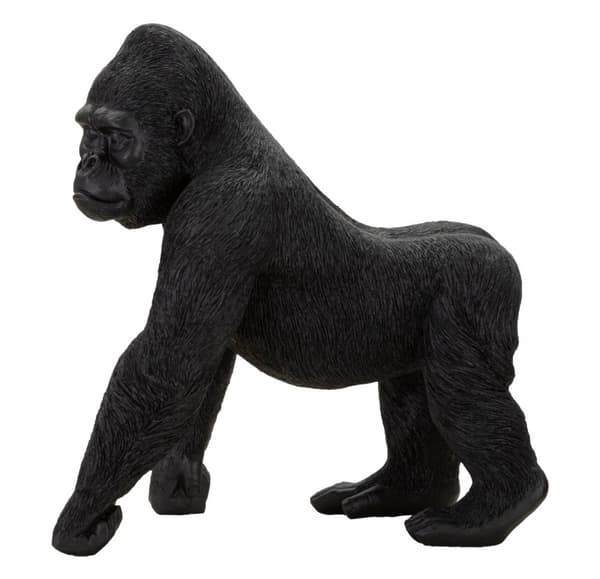 FURNLUX DEKORATION GORILLA SVART 35CM