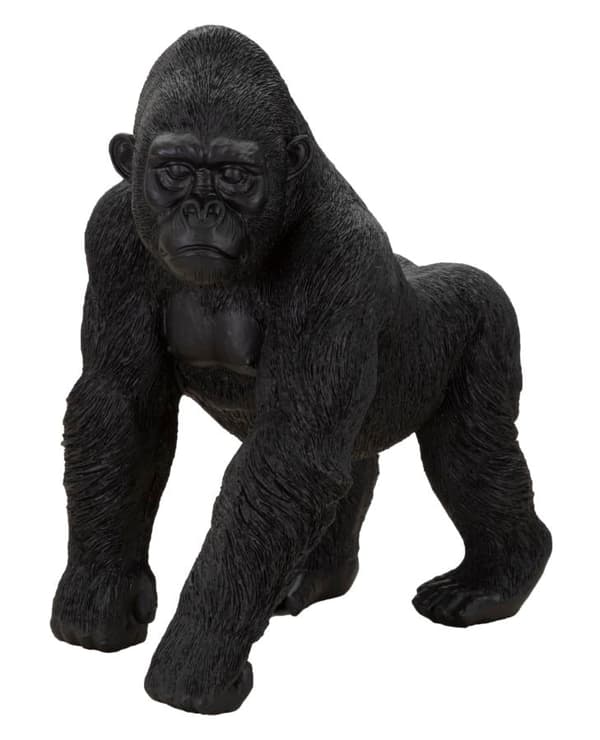 FURNLUX DEKORATION GORILLA SVART 35CM