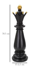 Miniatyrbild 6 av 6: FURNLUX DEKORATION BISKOP SVART 13CM