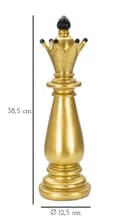 Miniatyrbild 6 av 6: FURNLUX DEKORATION BISKOP GULD 13CM