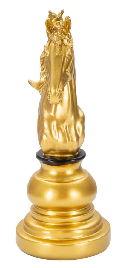 FURNLUX DEKORATION HEST GULD 14CM